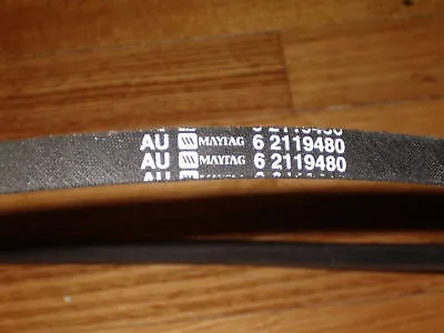 Early Maytag Main Drive Belt A41 - Part No. 211948, 62119480