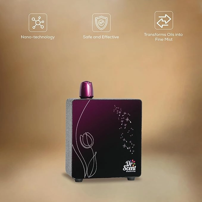 Eco tulip Cold Air Diffusion  Bluetooth app./ Multi color