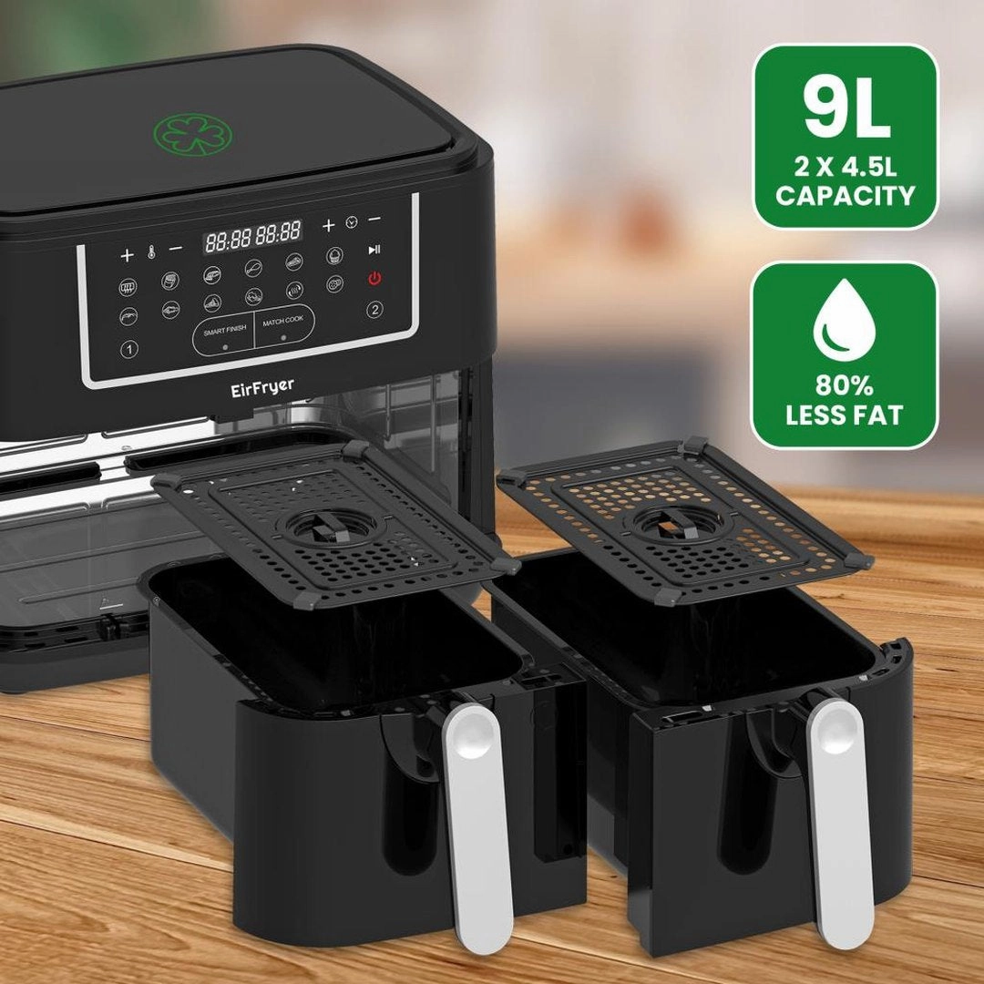 EirFryer Dual Drawer Air Fryer  | T-033260