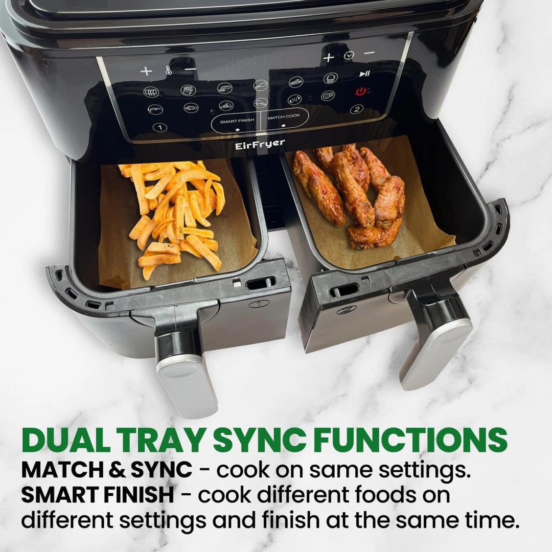 EirFryer Dual Drawer Air Fryer  | T-033260