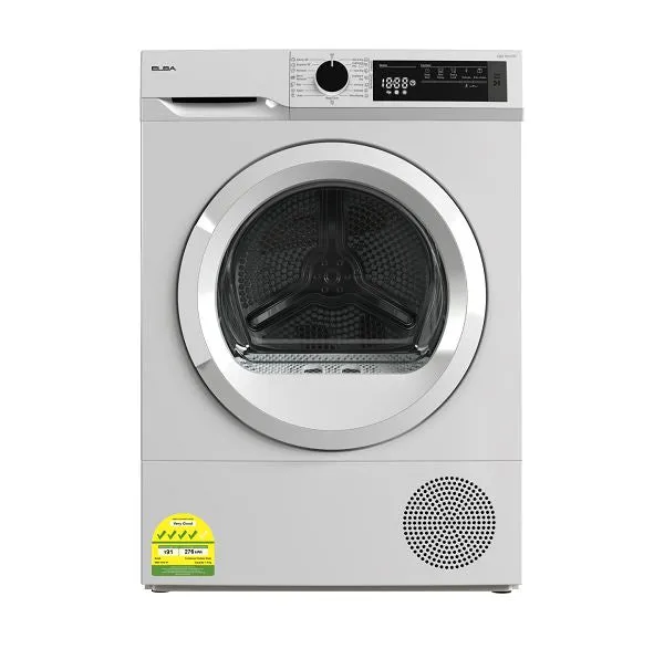 Elba EBD 781H VT 7kg Heat Pump Dryer   EWF 70120 WP 7kg Front Load Washing Machine