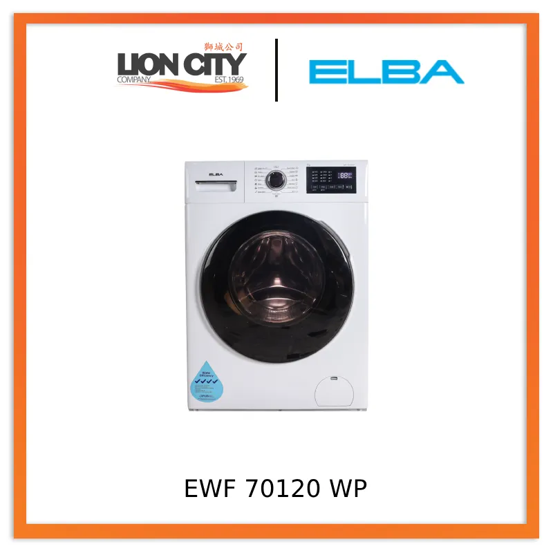 Elba EWF 70120 WP 7kg Front Load Washing Machine