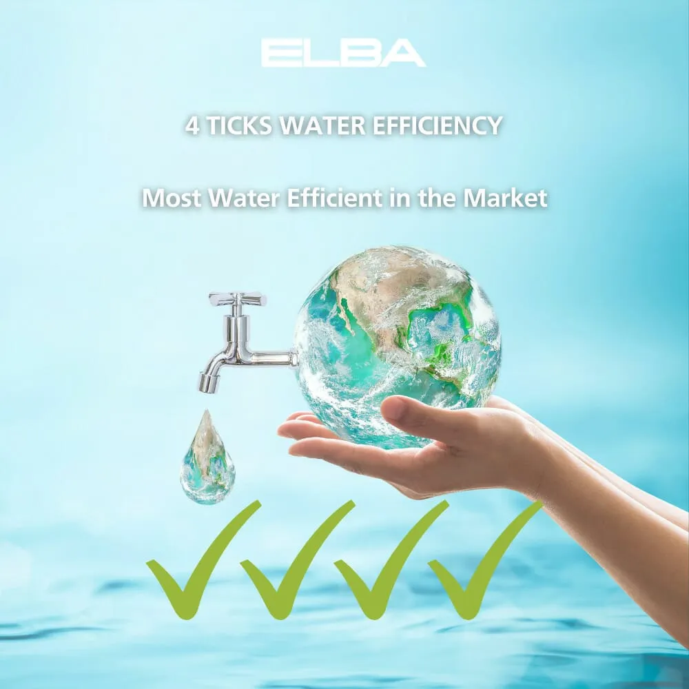 ELBA EWF 80120 VT 8KG FRONT LOAD WASHER