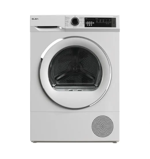 ELBA EWF 80121 A 8kg Front Load Washing Machine   EBD 882H VT 8kg Heat Pump Dryer