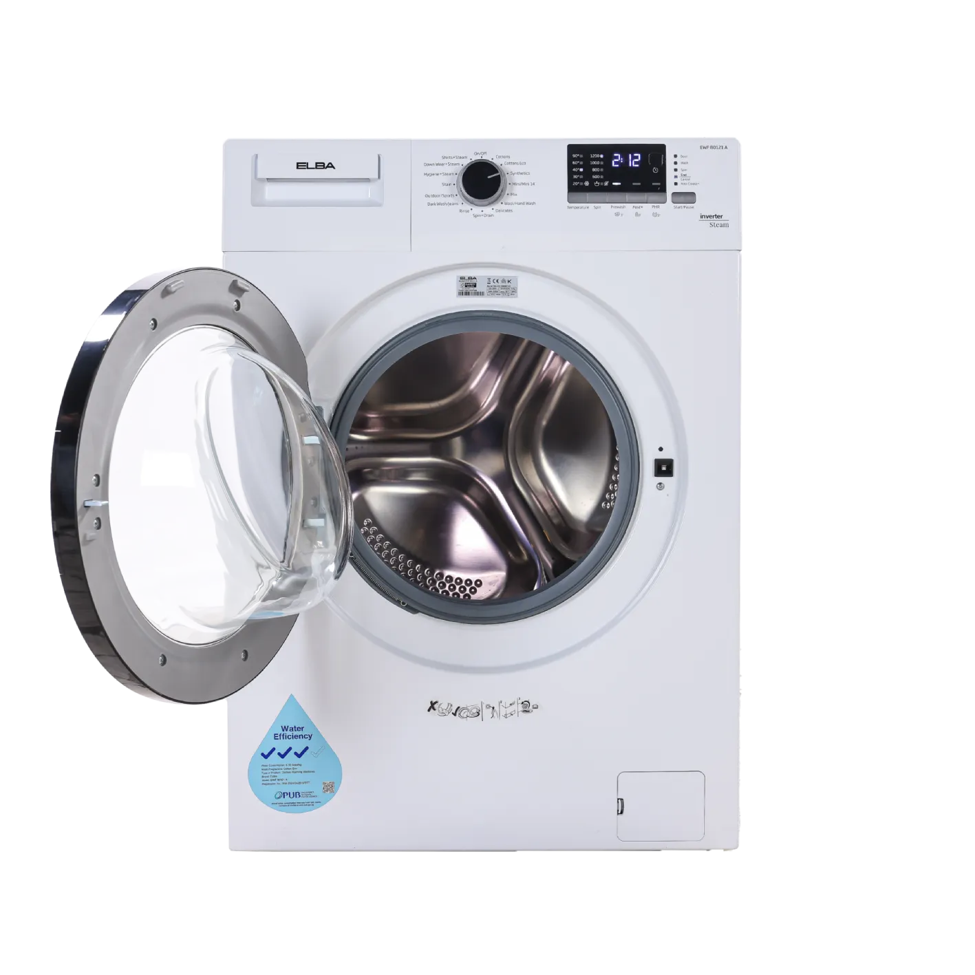 ELBA EWF 80121 A 8kg Front Load Washing Machine