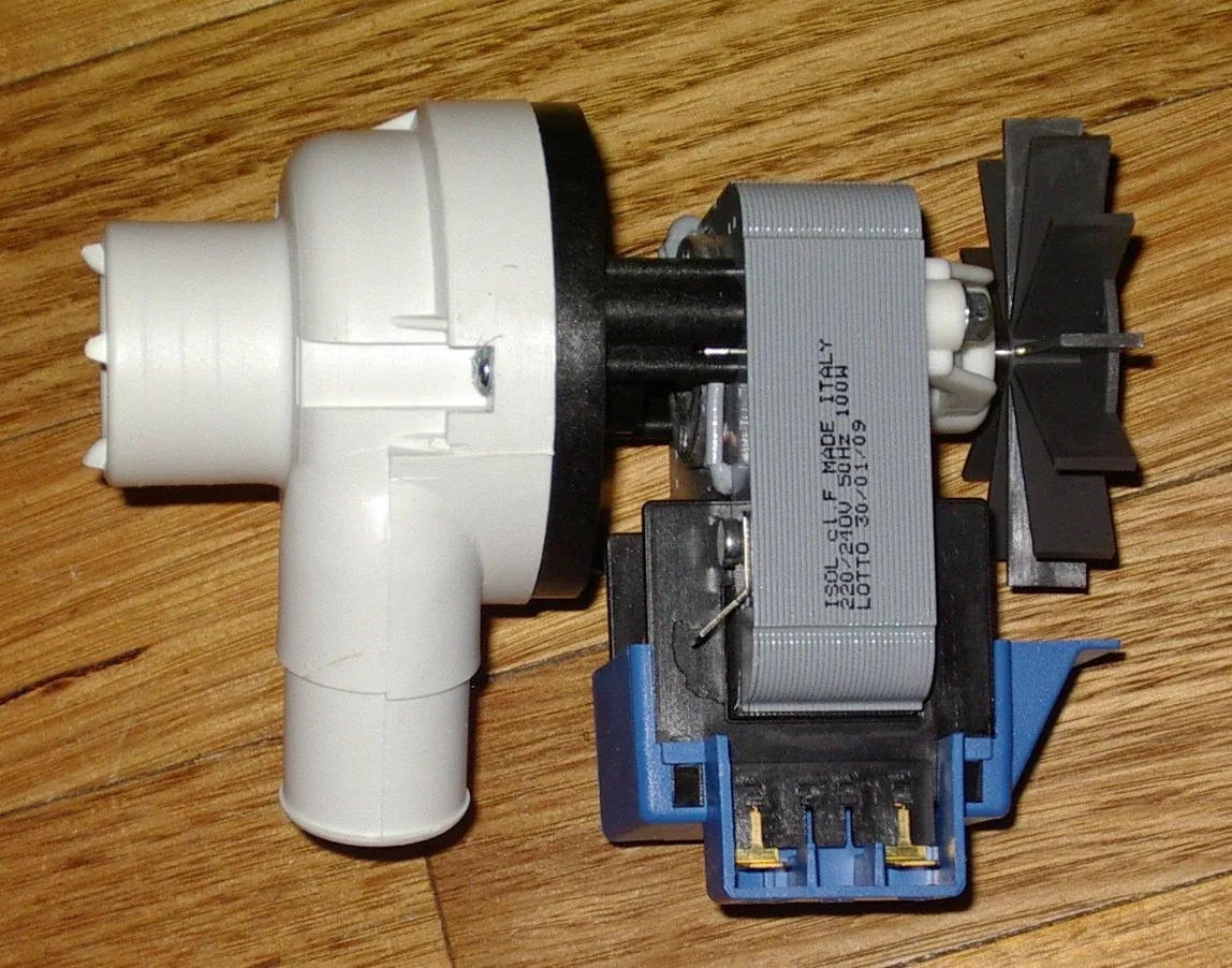 Electric Pump Motor fits Early Hoover Washing Machines - Part No. H051
