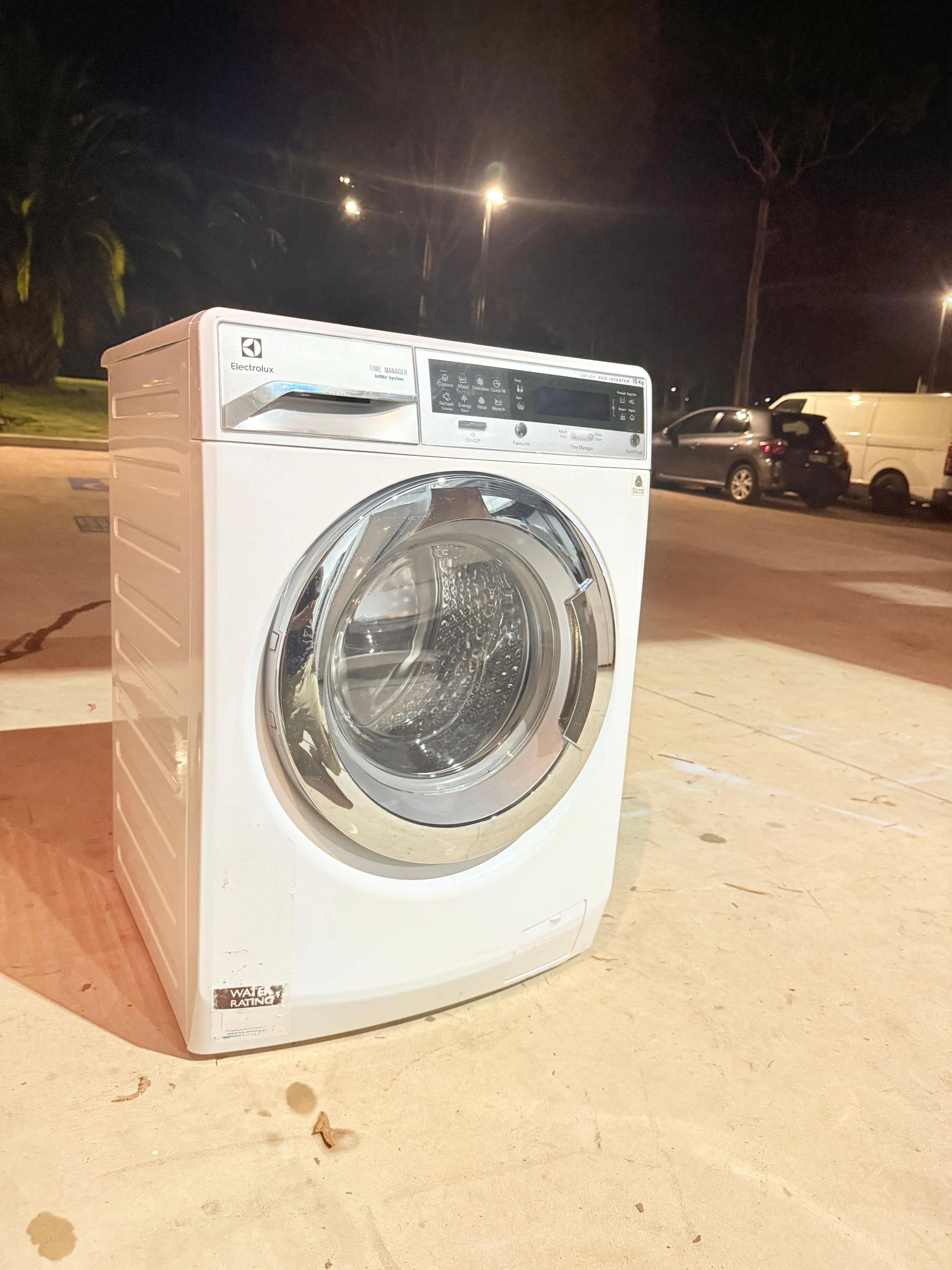 **ELECTROLUX 10KGS FRONT LOADER WASHING MACHINE**