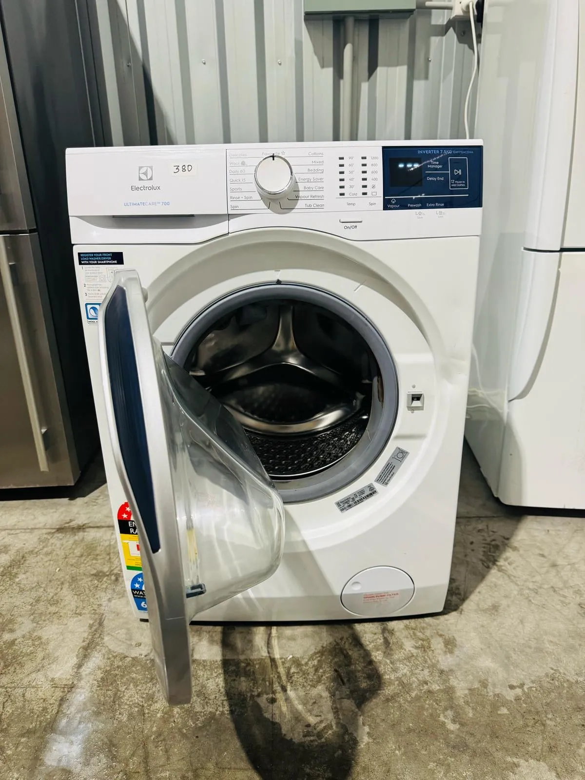**ELECTROLUX 7.5 KGS FRONT LOADER WASHING MACHINE**