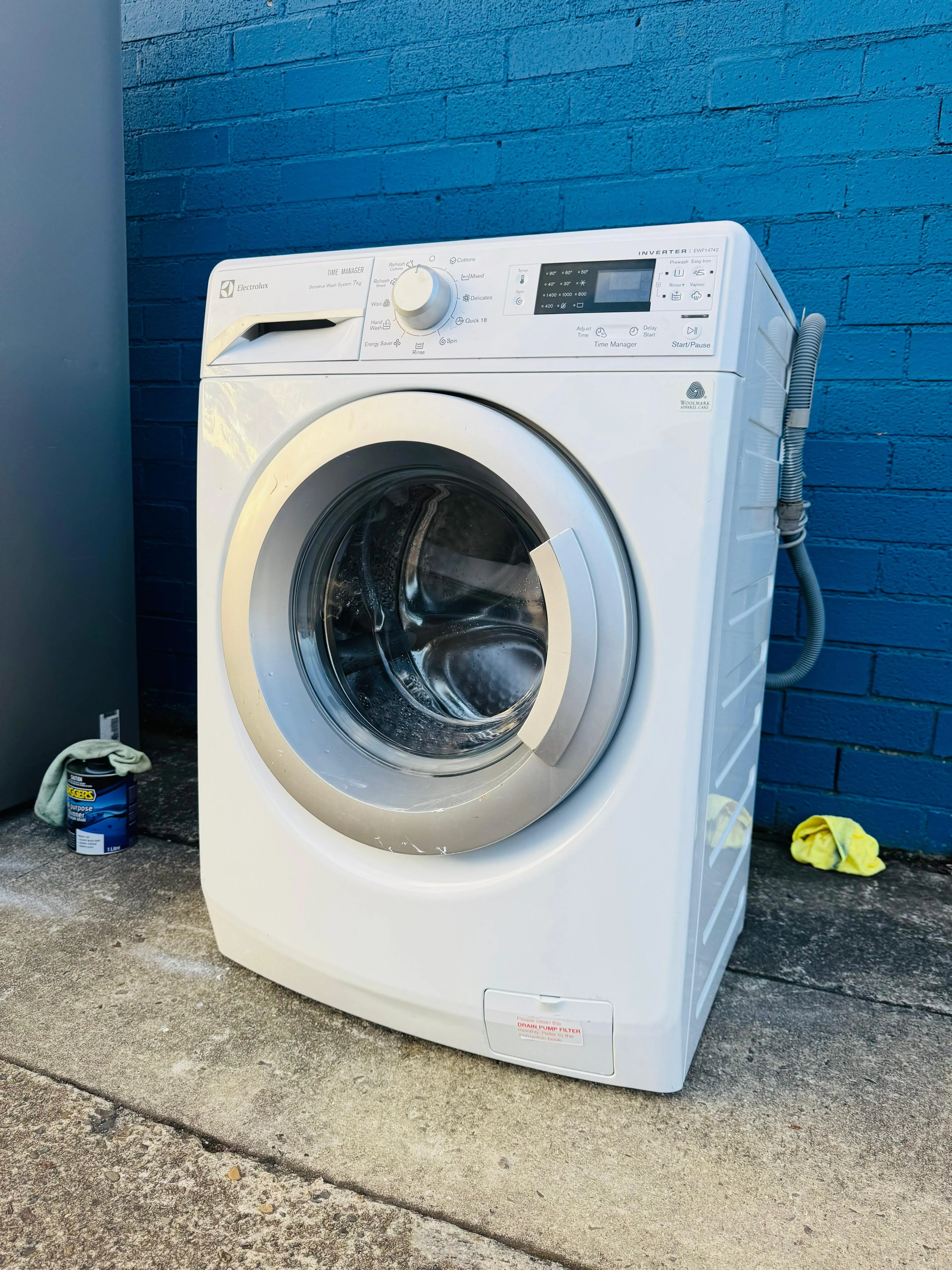 **ELECTROLUX 7KGS FRONT LOADER WASHING MACHINE**