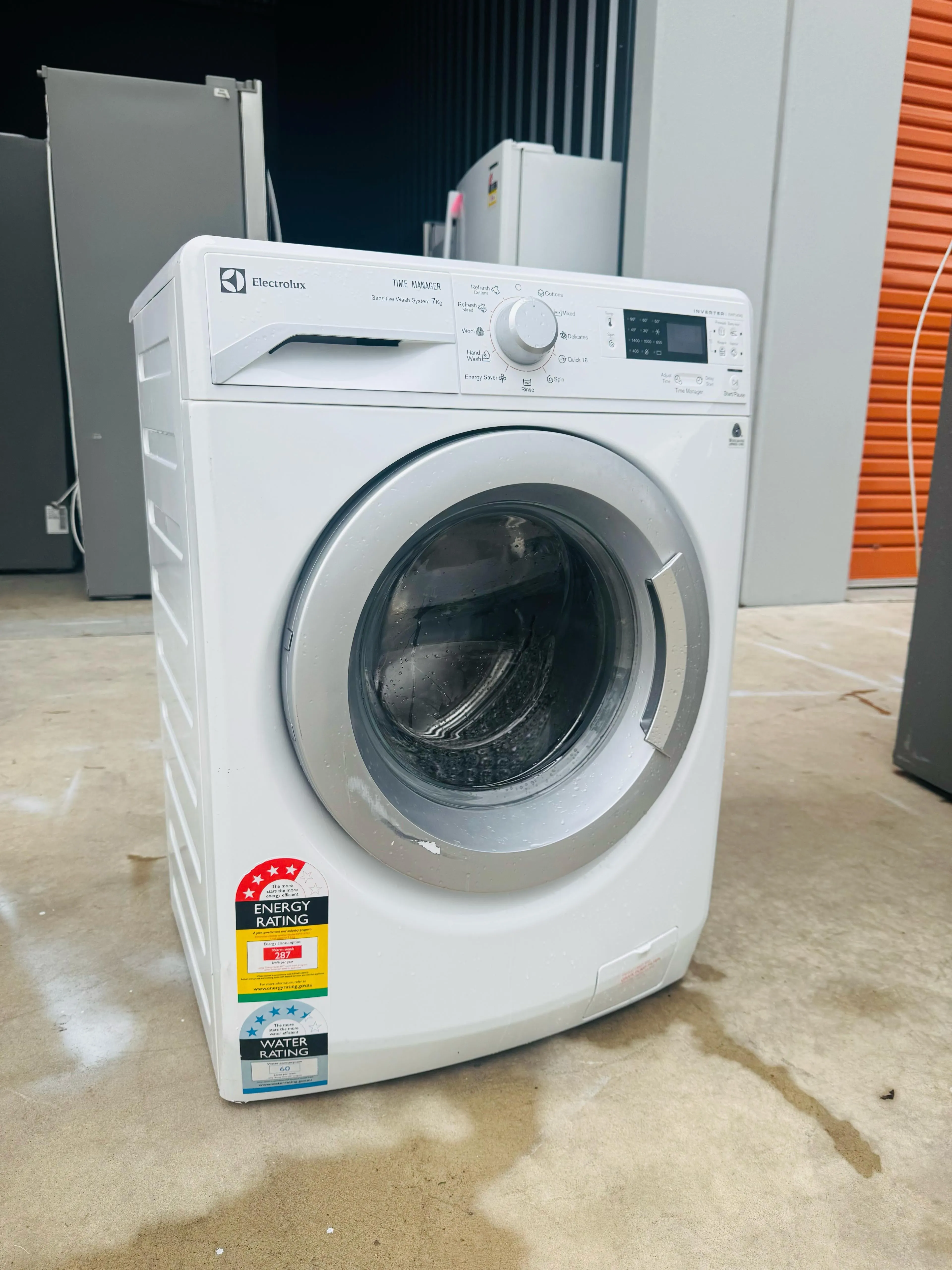 **ELECTROLUX 7KGS FRONT LOADER WASHING MACHINE**