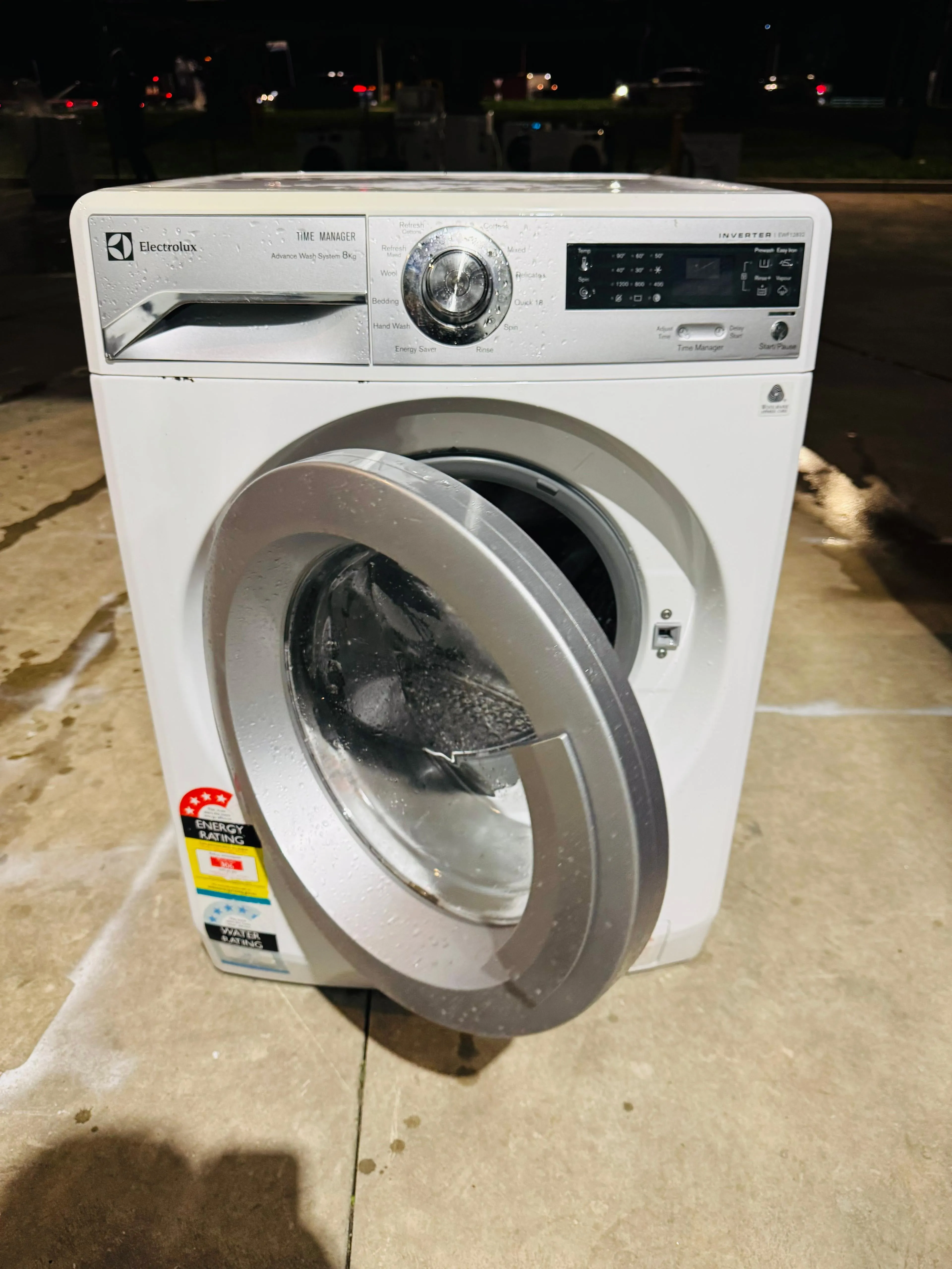 **ELECTROLUX 8 KGS FRONT LOADER WASHING MACHINE**