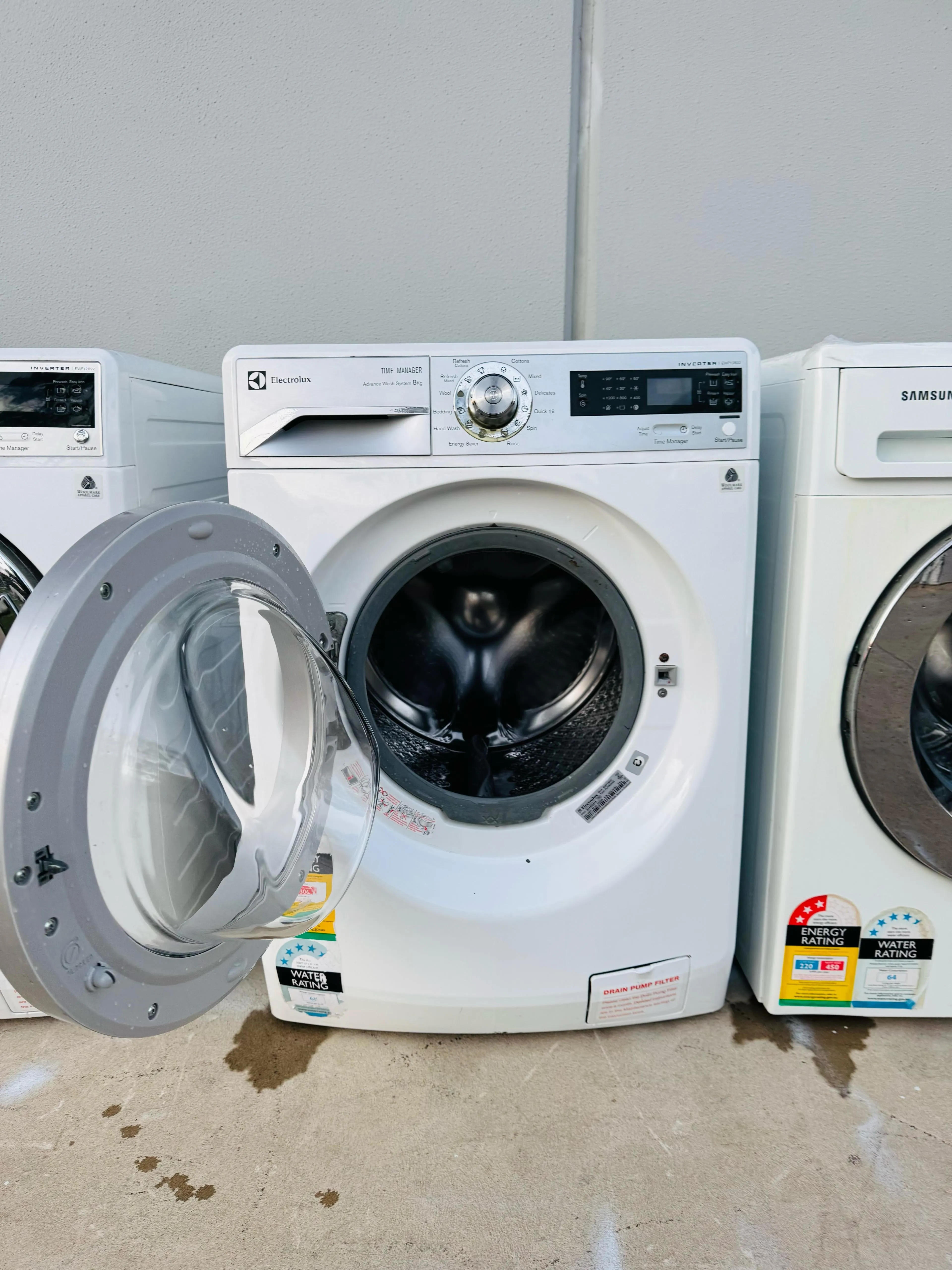 **ELECTROLUX 8KGS FRONT LOADER WASHING MACHINE**