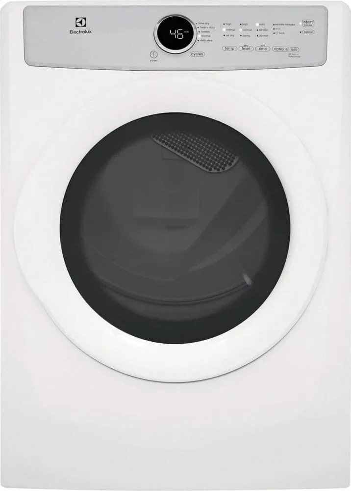 Electrolux EFDG317TIW Front Load Gas Dryer With 5 Cycles - 8.0 Cu. Ft.