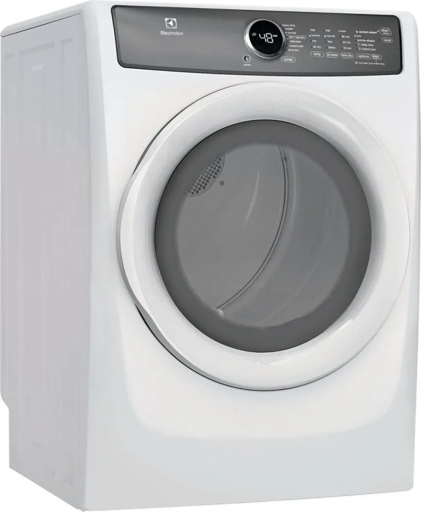 Electrolux EFMG427UIW Front Load Perfect Steam&#8482; Gas Dryer With 7 Cycles - 8.0 Cu. Ft.