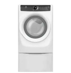 Electrolux EFMG427UIW Front Load Perfect Steam&#8482; Gas Dryer With 7 Cycles - 8.0 Cu. Ft.