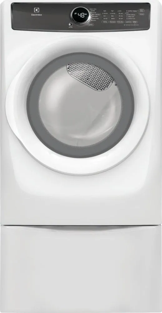 Electrolux EFMG427UIW Front Load Perfect Steam&#8482; Gas Dryer With 7 Cycles - 8.0 Cu. Ft.