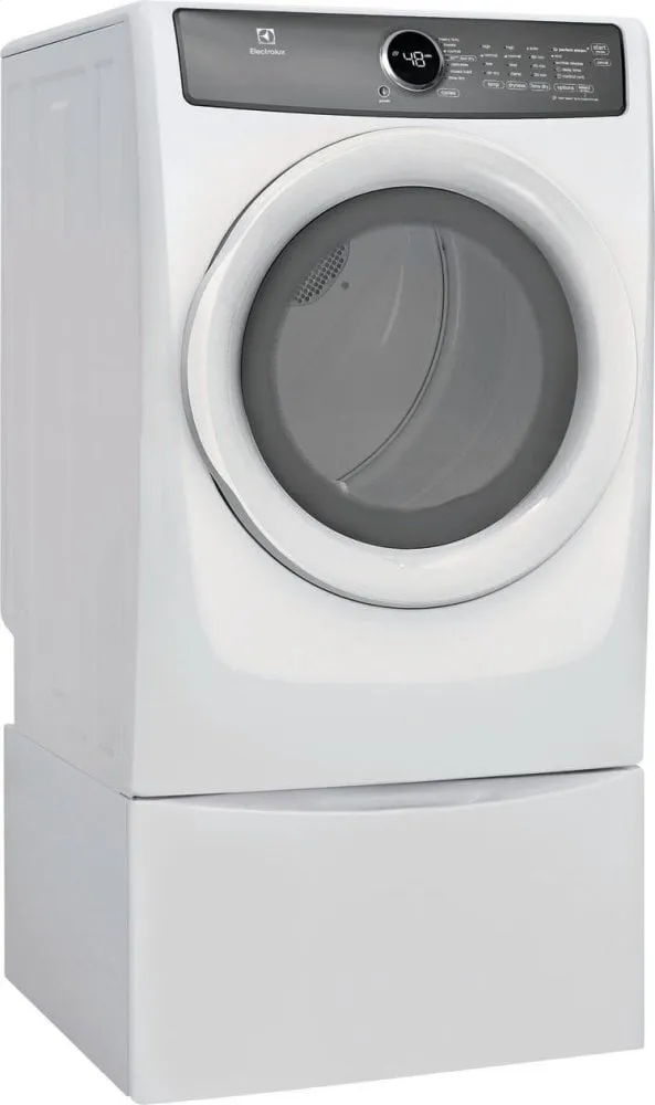 Electrolux EFMG427UIW Front Load Perfect Steam&#8482; Gas Dryer With 7 Cycles - 8.0 Cu. Ft.