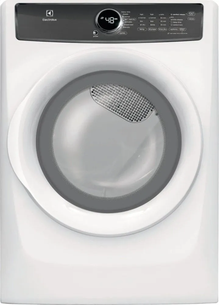 Electrolux EFMG427UIW Front Load Perfect Steam&#8482; Gas Dryer With 7 Cycles - 8.0 Cu. Ft.