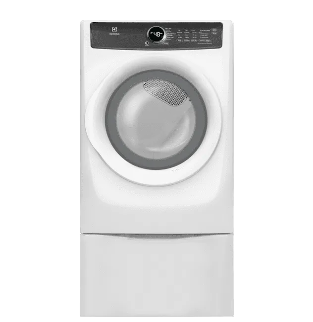 Electrolux EFMG427UIW Front Load Perfect Steam&#8482; Gas Dryer With 7 Cycles - 8.0 Cu. Ft.