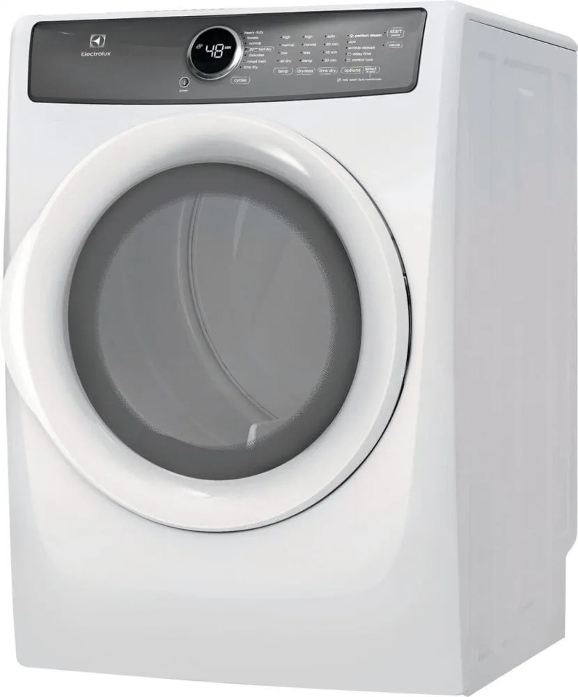 Electrolux EFMG427UIW Front Load Perfect Steam&#8482; Gas Dryer With 7 Cycles - 8.0 Cu. Ft.