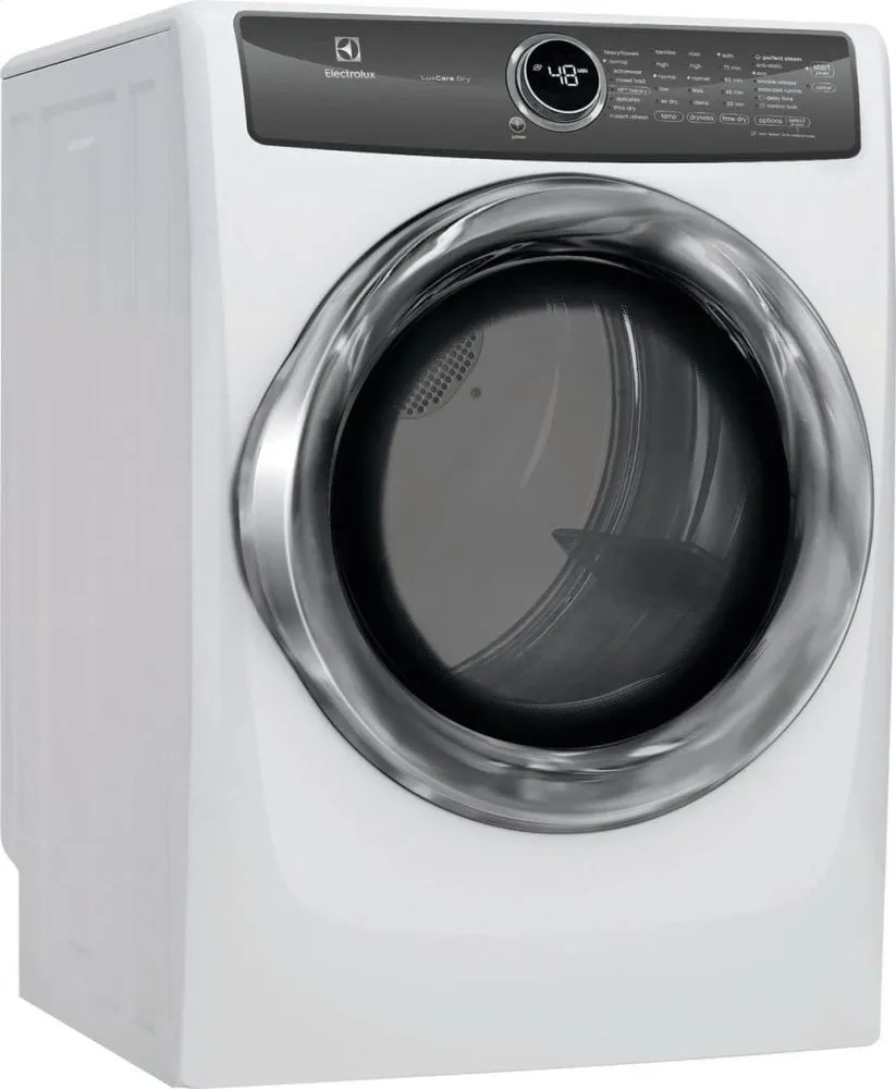 Electrolux EFMG527UIW Front Load Perfect Steam&#8482; Gas Dryer With Luxcare Dry And Instant Refresh - 8.0 Cu. Ft.