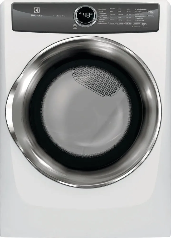 Electrolux EFMG527UIW Front Load Perfect Steam&#8482; Gas Dryer With Luxcare Dry And Instant Refresh - 8.0 Cu. Ft.