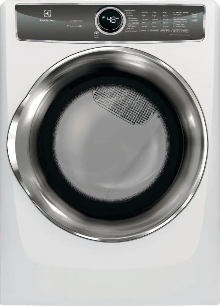 Electrolux EFMG627UIW Front Load Perfect Steam&#8482; Gas Dryer With Predictivedry&#8482; And Instant Refresh - 8.0. Cu. Ft.