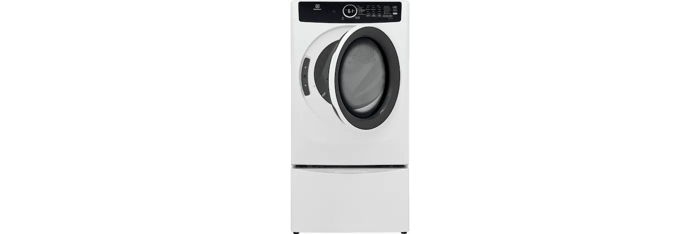 Electrolux ELFG7437AW Gas 8.0 Cu. Ft. Front Load Dryer