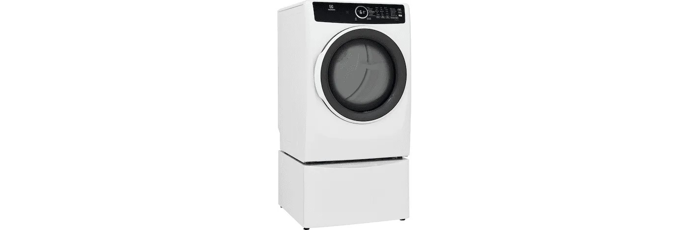 Electrolux ELFG7437AW Gas 8.0 Cu. Ft. Front Load Dryer