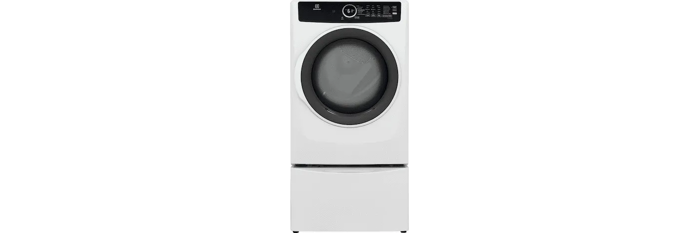 Electrolux ELFG7437AW Gas 8.0 Cu. Ft. Front Load Dryer