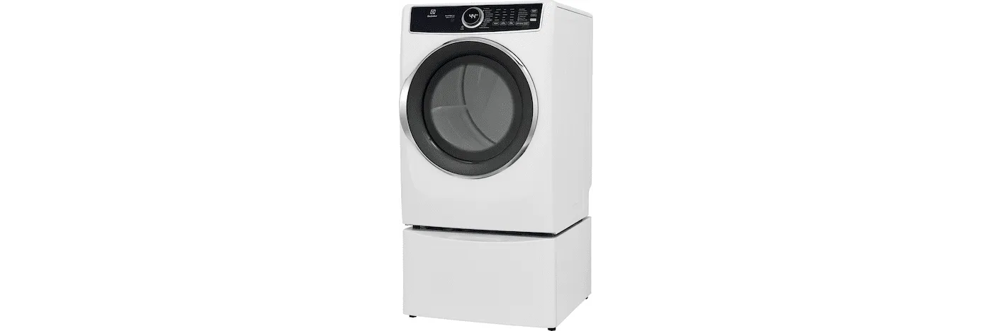 Electrolux ELFG7537AW Gas 8.0 Cu. Ft. Front Load Dryer