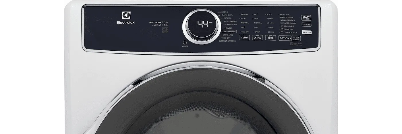 Electrolux ELFG7537AW Gas 8.0 Cu. Ft. Front Load Dryer