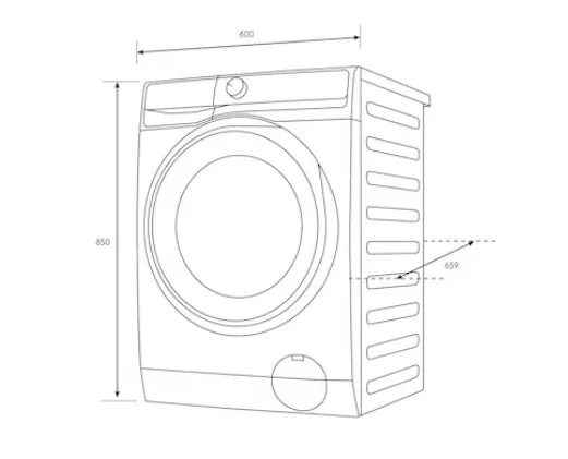 Electrolux EWF1023P5SC 10kg Ultimate Care 500 Front Load Washing Machine