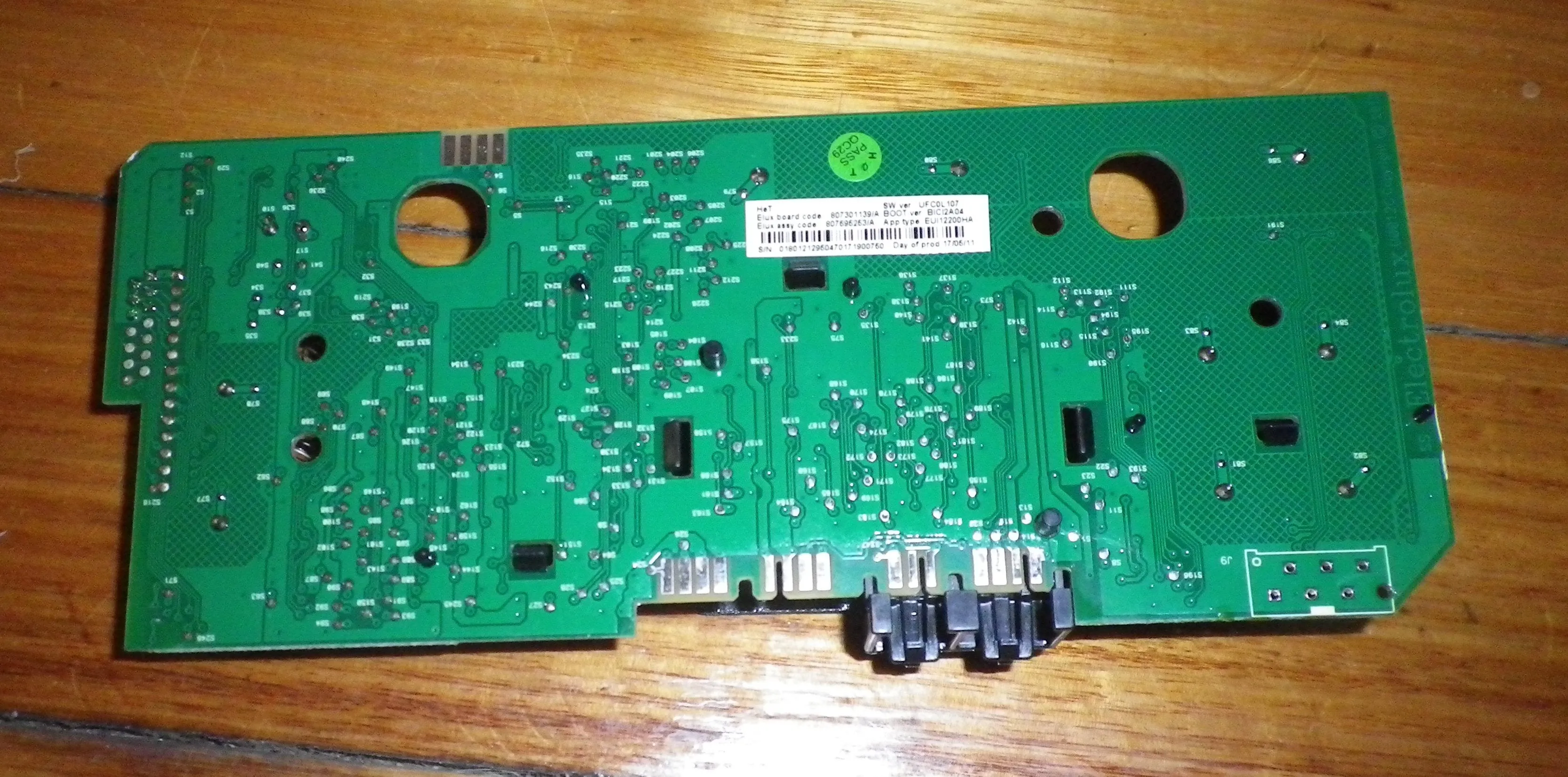 Electrolux EWF14742 Front Load Washer User Interface Display Module - Part # 8076952533