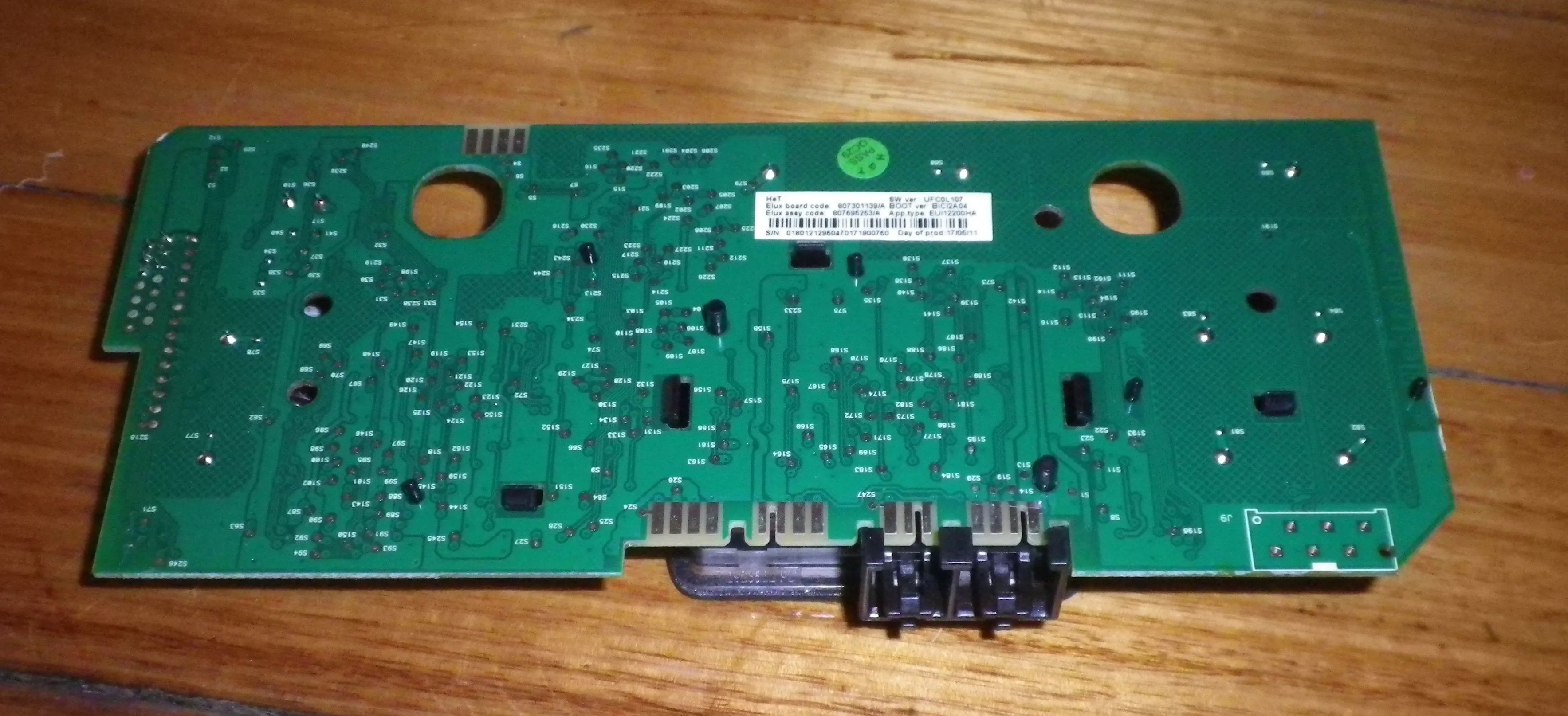 Electrolux EWF14742 Front Load Washer User Interface Display Module - Part # 8076952533