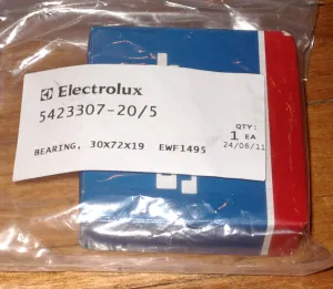 Electrolux EWF1495 Front Loading Washer Outer Drum Bearing - Part # 5423307205