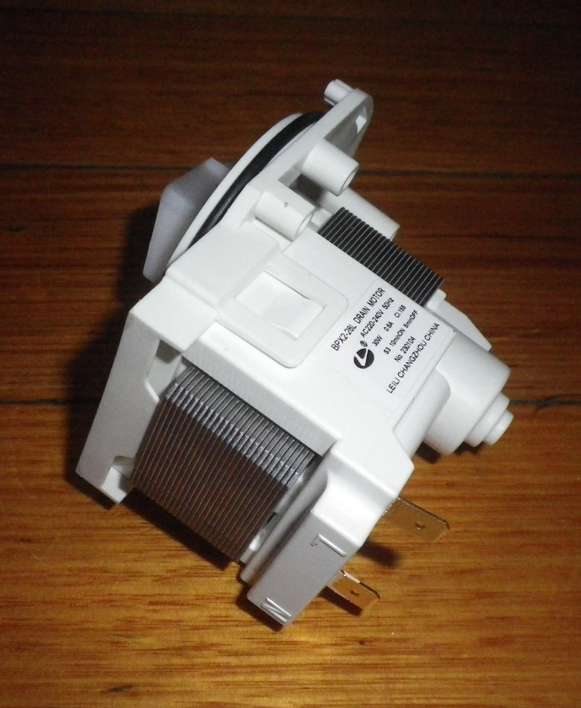 Electrolux Front Load Washer Dryer Compatible Drain Pump Motor Body - Part No. UNI091ASP