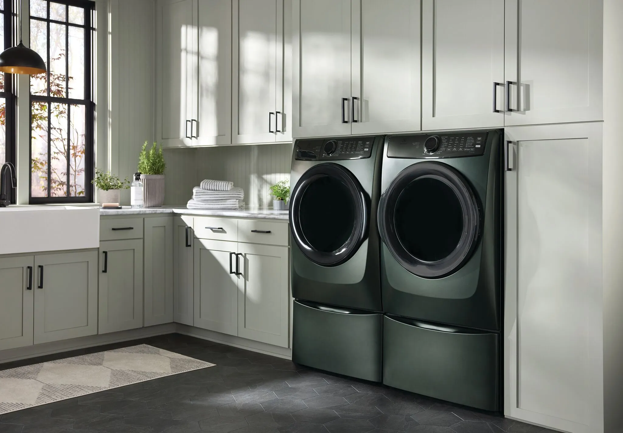 Electrolux Green Front Load Perfect Steam Electric Dryer (8 Cu. Ft.) - ELFE773CAA