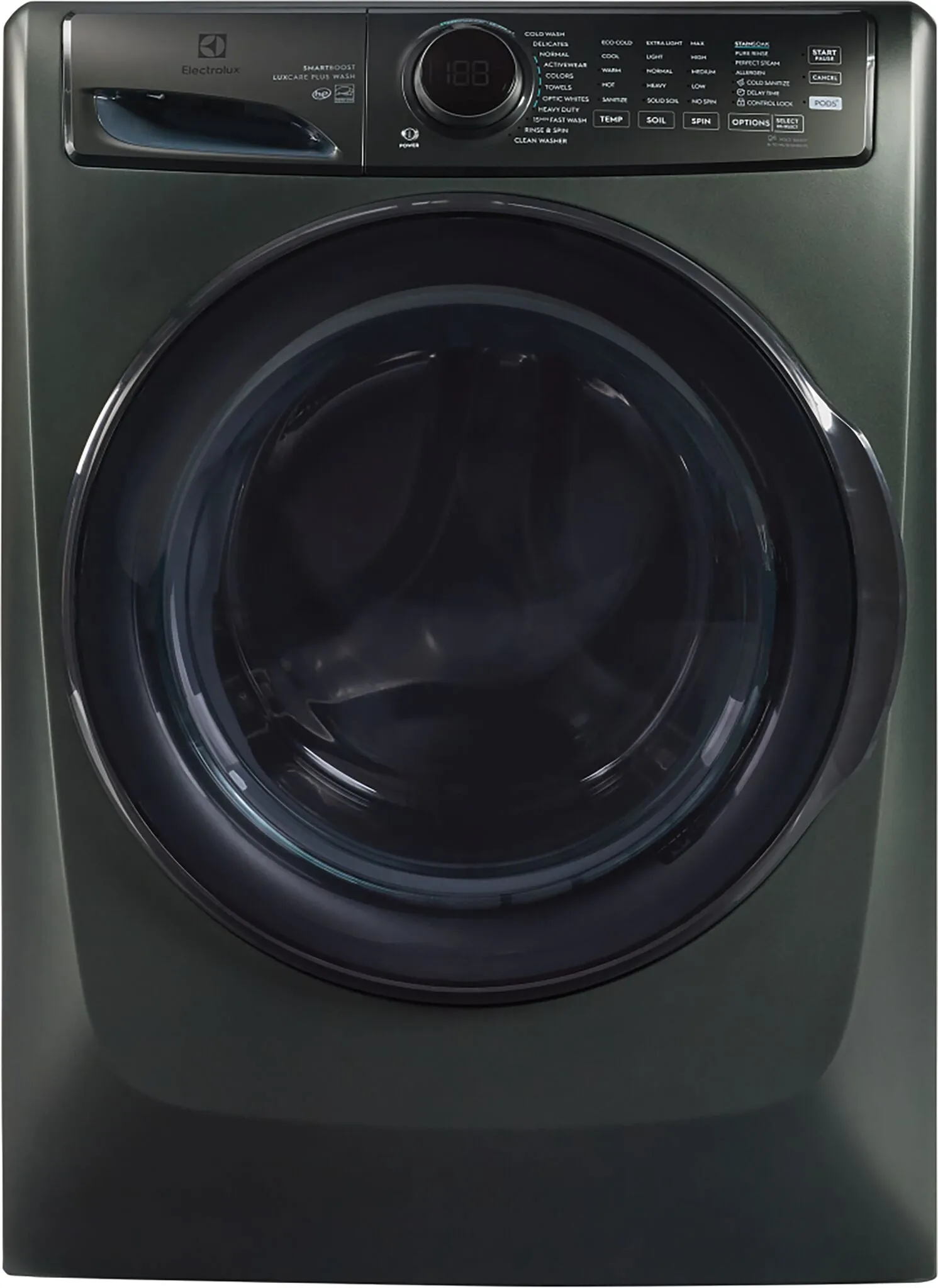 Electrolux Green Front Load Perfect Steam Washer with LuxCare (5.2 Cu. Ft.) - ELFW7738AA