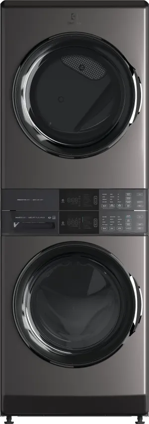 Electrolux Titanium Laundry Tower with SmartBoost Washer (5.2 Cu.Ft) & Electric Dryer (8 Cu.Ft) - ELTE760CAT