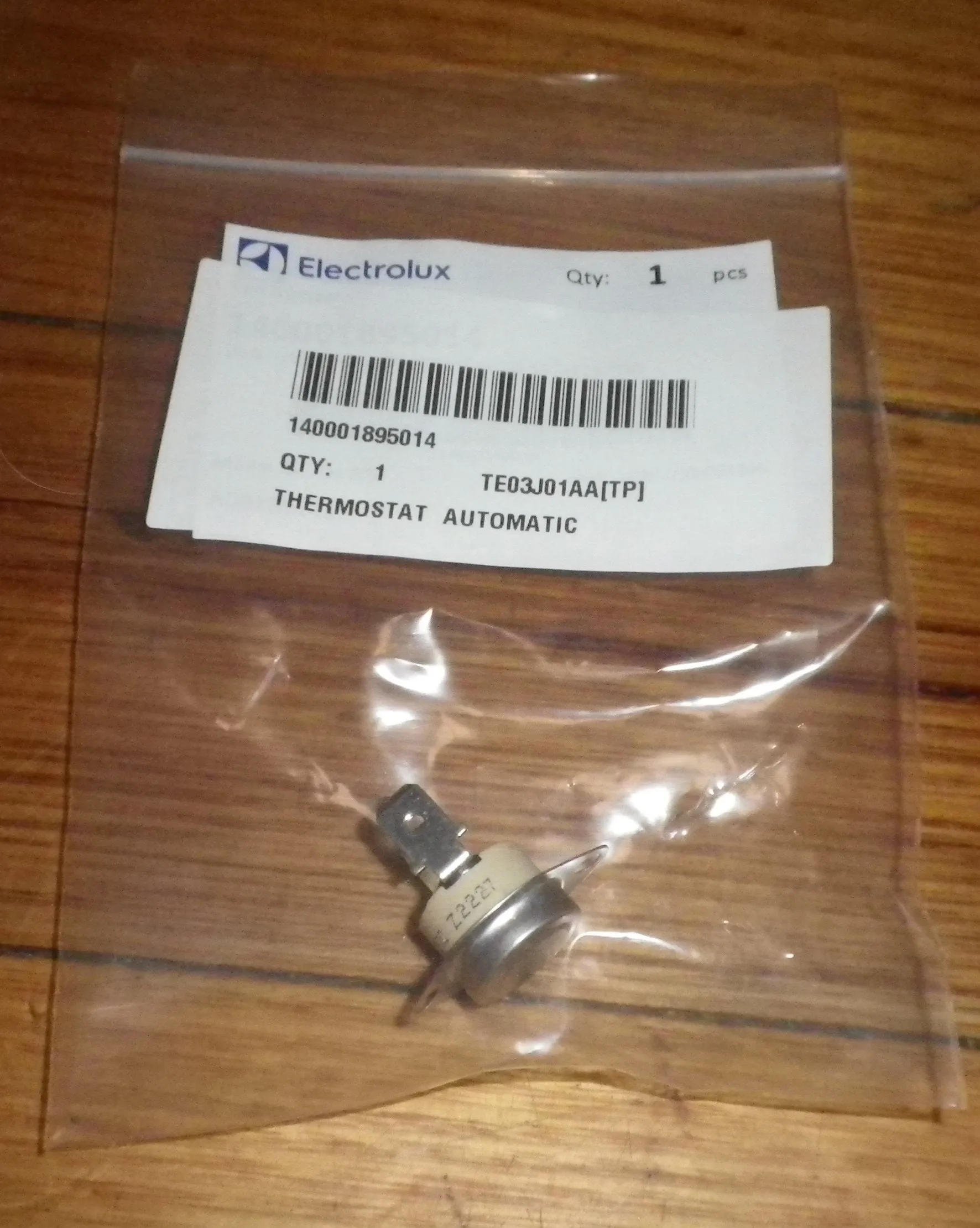 Electrolux Washer Dryer Auto Thermal Cutout 175degC - Part # 140001895014