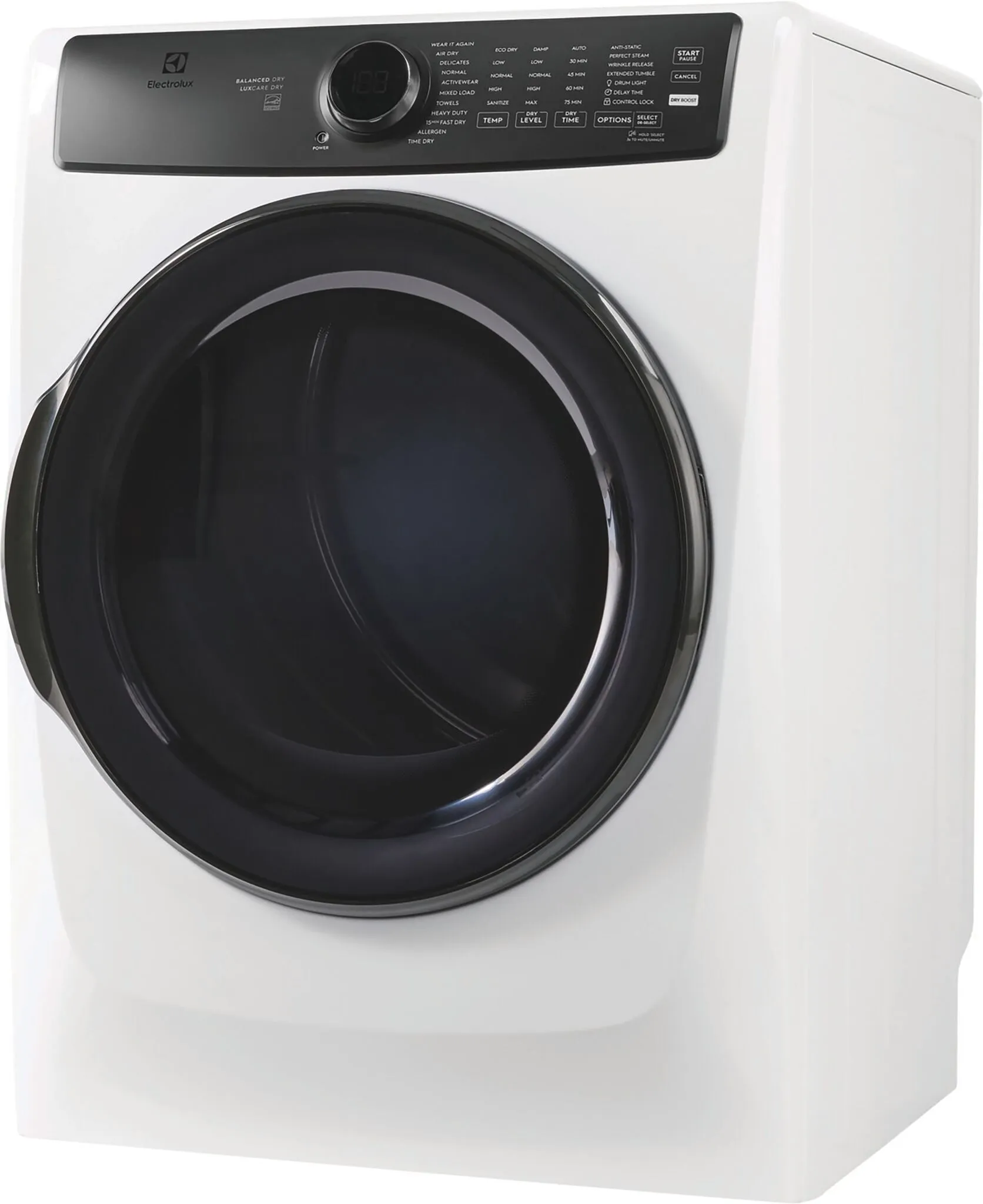 Electrolux White Front Load Perfect Steam Gas Dryer (8 Cu. Ft.) - ELFG7738AW