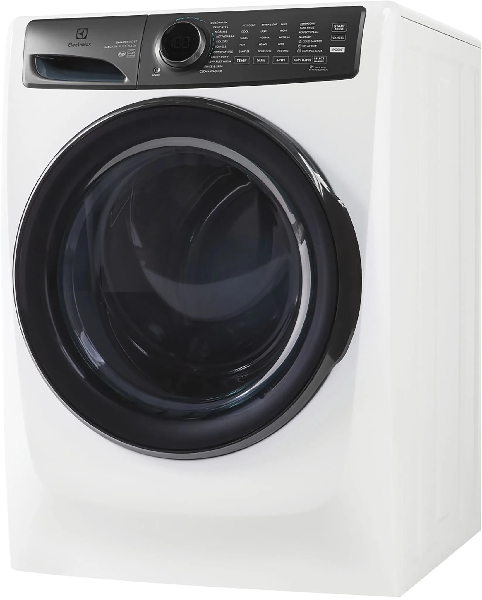 Electrolux White Front Load Perfect Steam Washer with LuxCare (5.2 Cu. Ft.) - ELFW7738AW