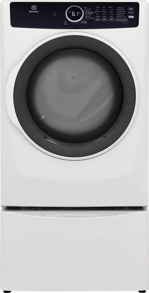 Electrolux White Front Load Steam Gas Dryer 8.0 Cu. Ft. - ELFG7437AW