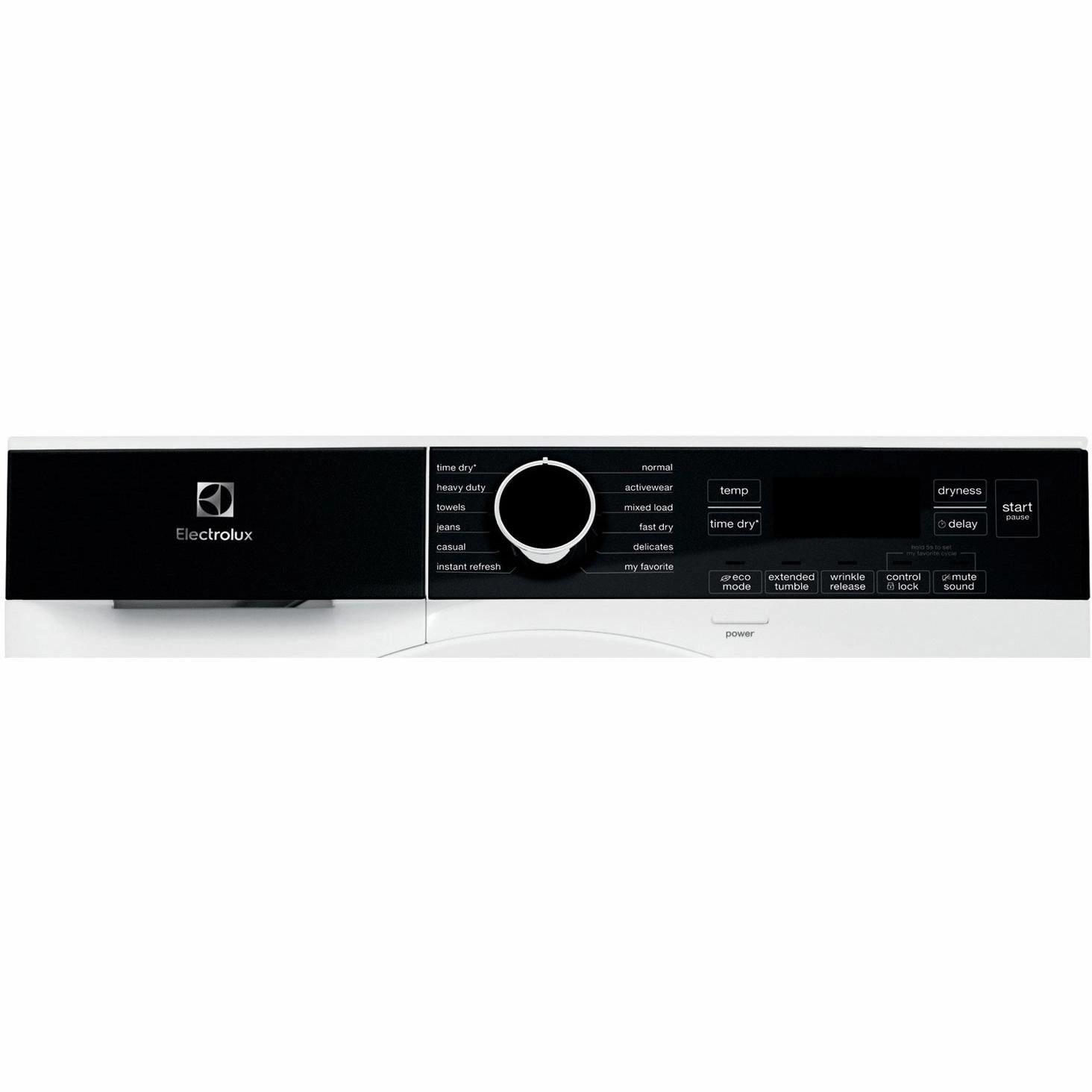 Electrolux 4.0 cu.ft. Electric Dryer with IQ-Touch Controls ELFE422CAW