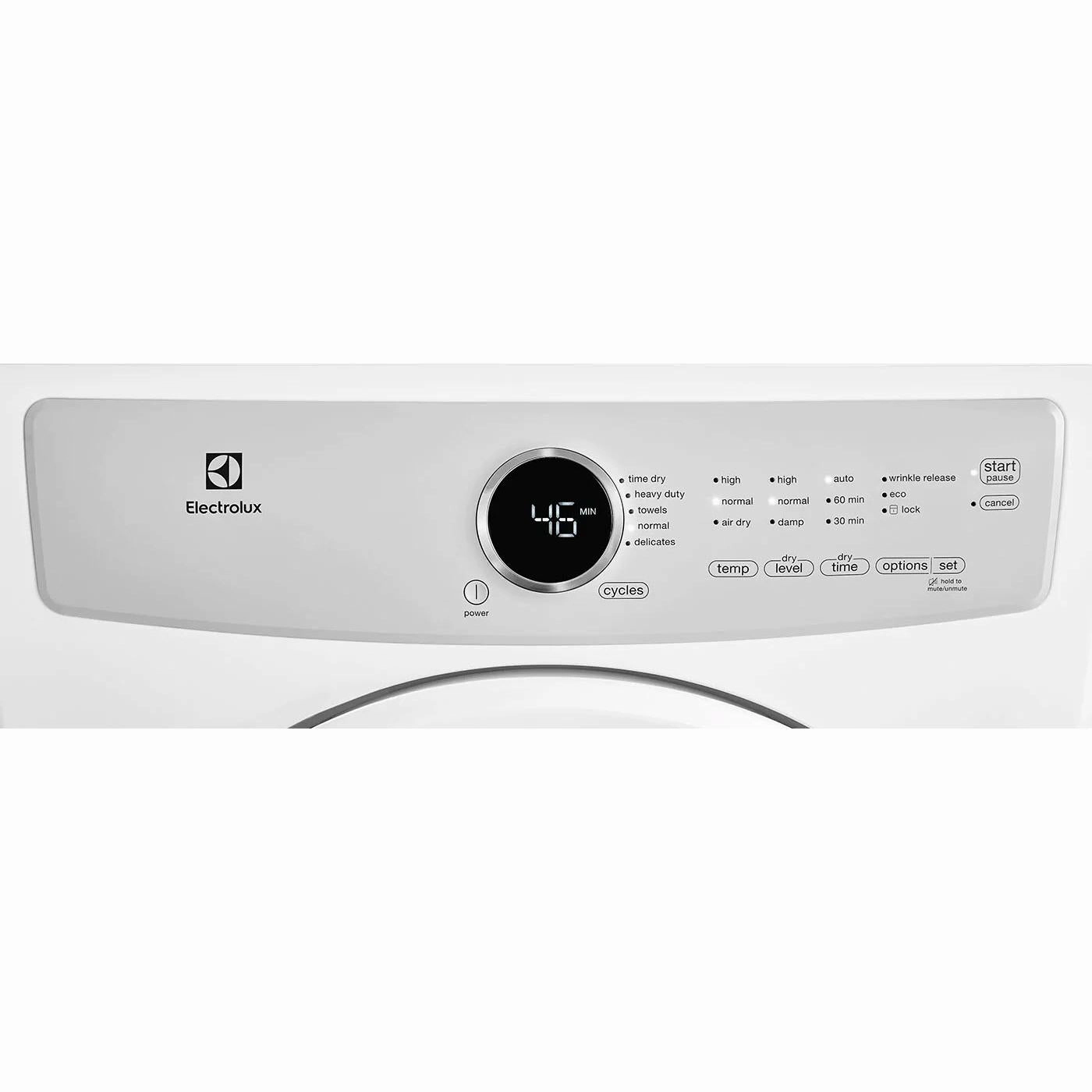 Electrolux 8.0 cu.ft Electric Dryer EFDC317TIW
