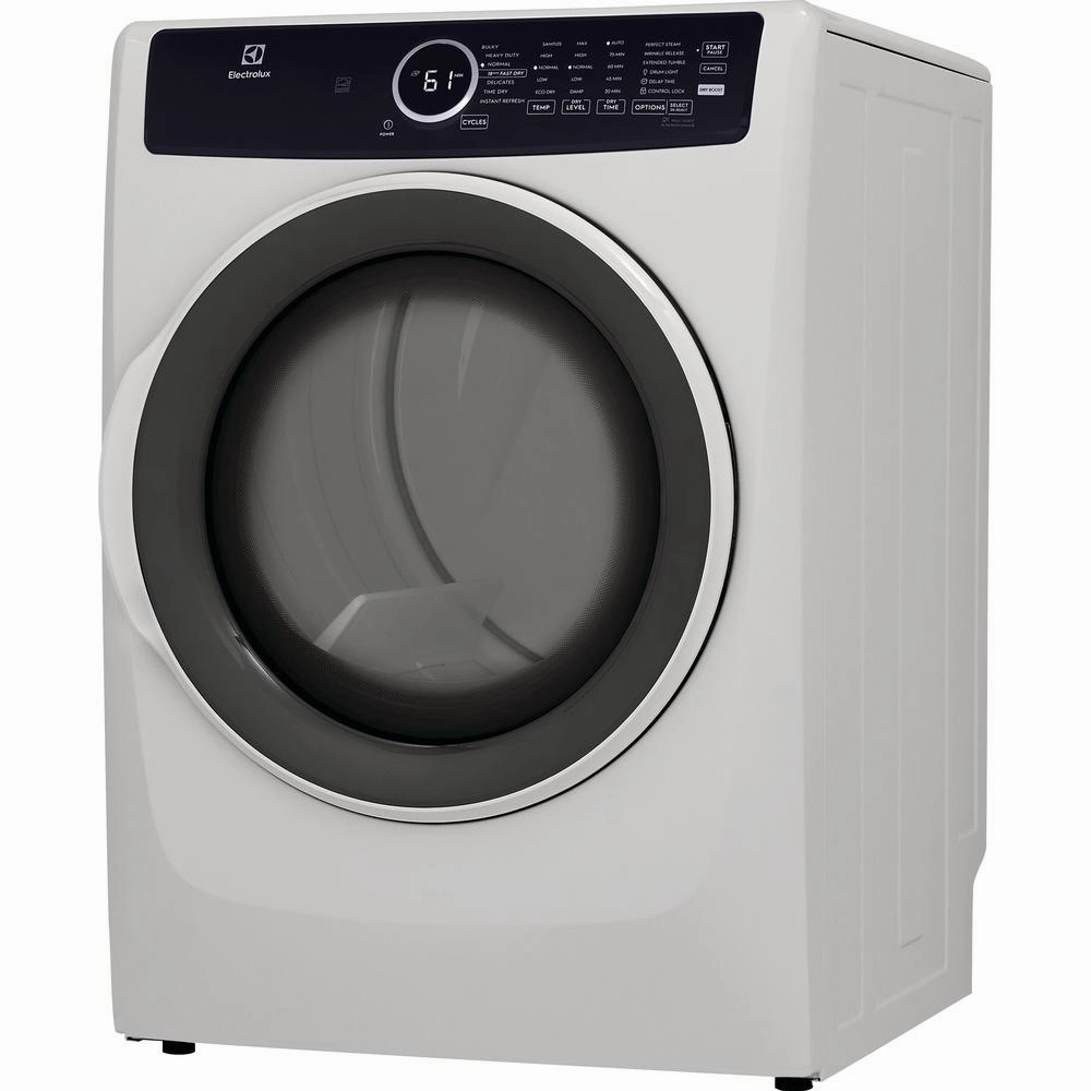 Electrolux 8.0 cu.ft. Electric Dryer with 7 Dry Programs ELFE743CAW