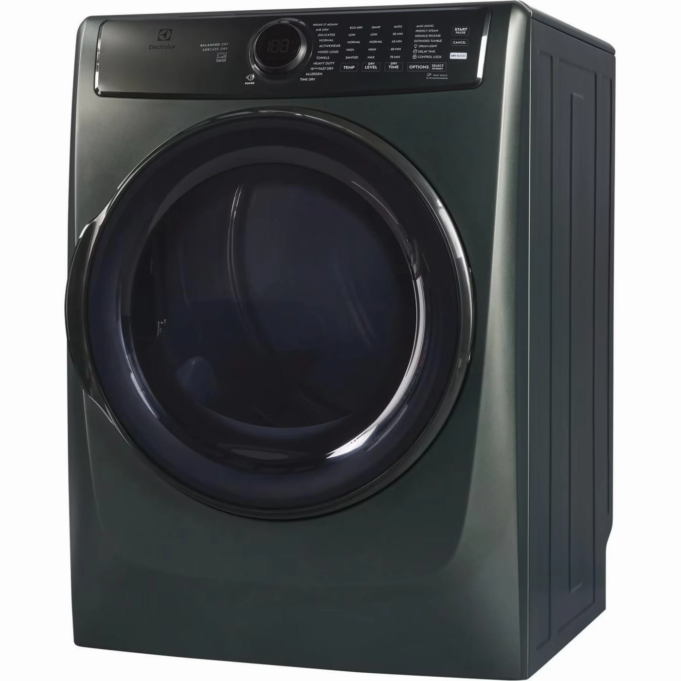 Electrolux 8.0 cu. ft. Front Load Perfect Steam Electric Dryer with Balanced Dry ELFE773CAA