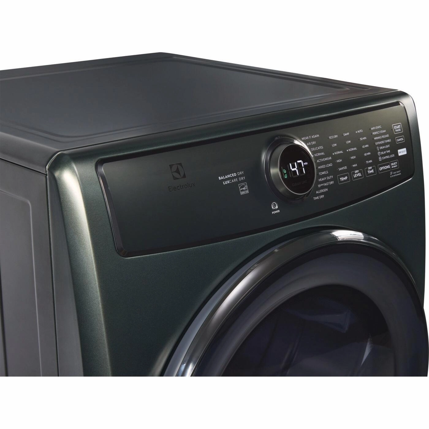 Electrolux 8.0 cu. ft. Front Load Perfect Steam Electric Dryer with Balanced Dry ELFE773CAA