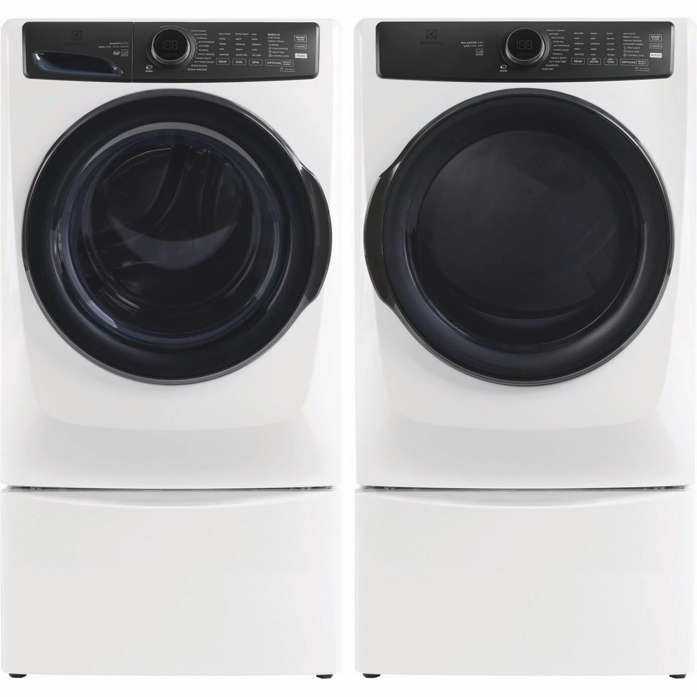 Electrolux 8.0 cu. ft. Front Load Perfect Steam Electric Dryer with Balanced Dry ELFE773CAW